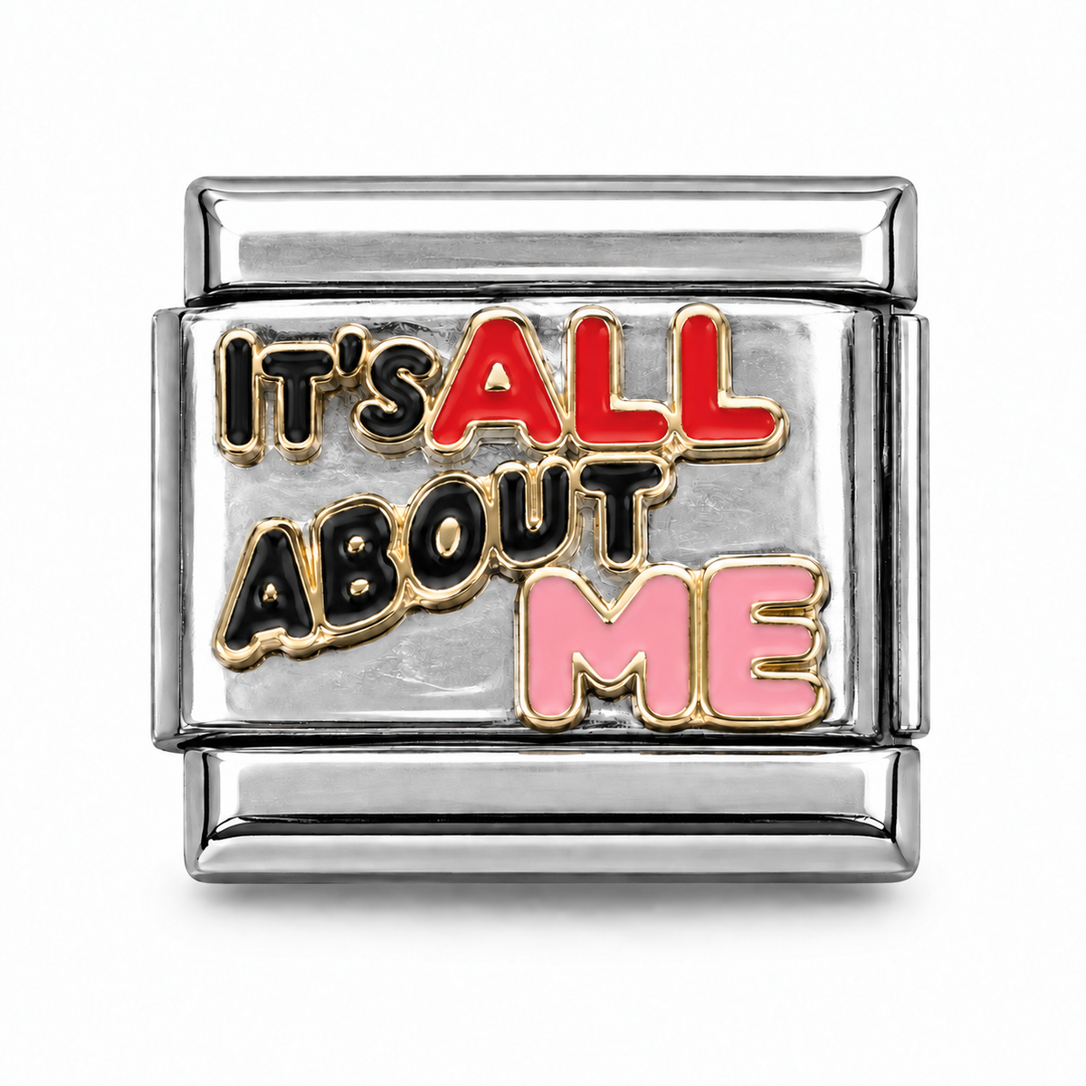 Charm italien It's all about me - argenté
