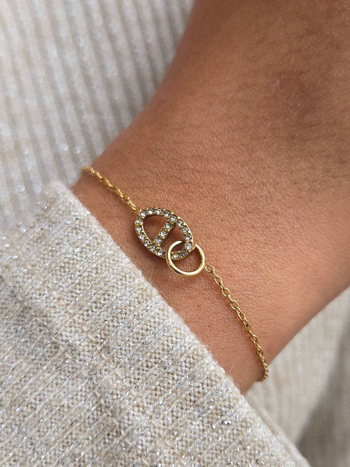 Bracelet LYSIALINE - Maille marine