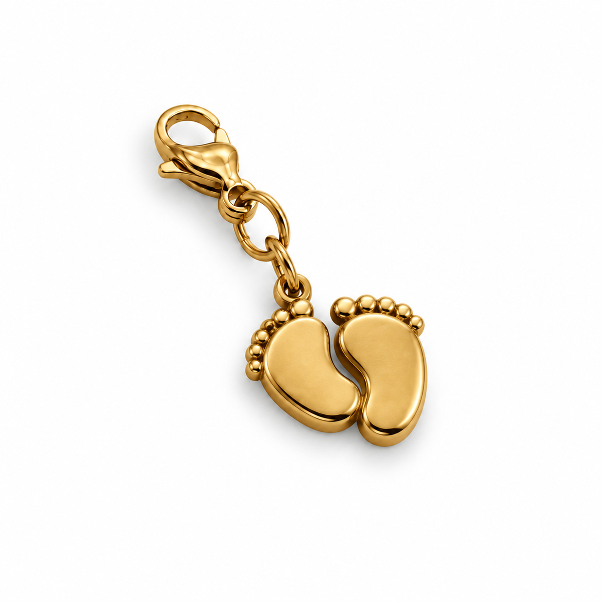 Charm Pieds de bébé - doré
