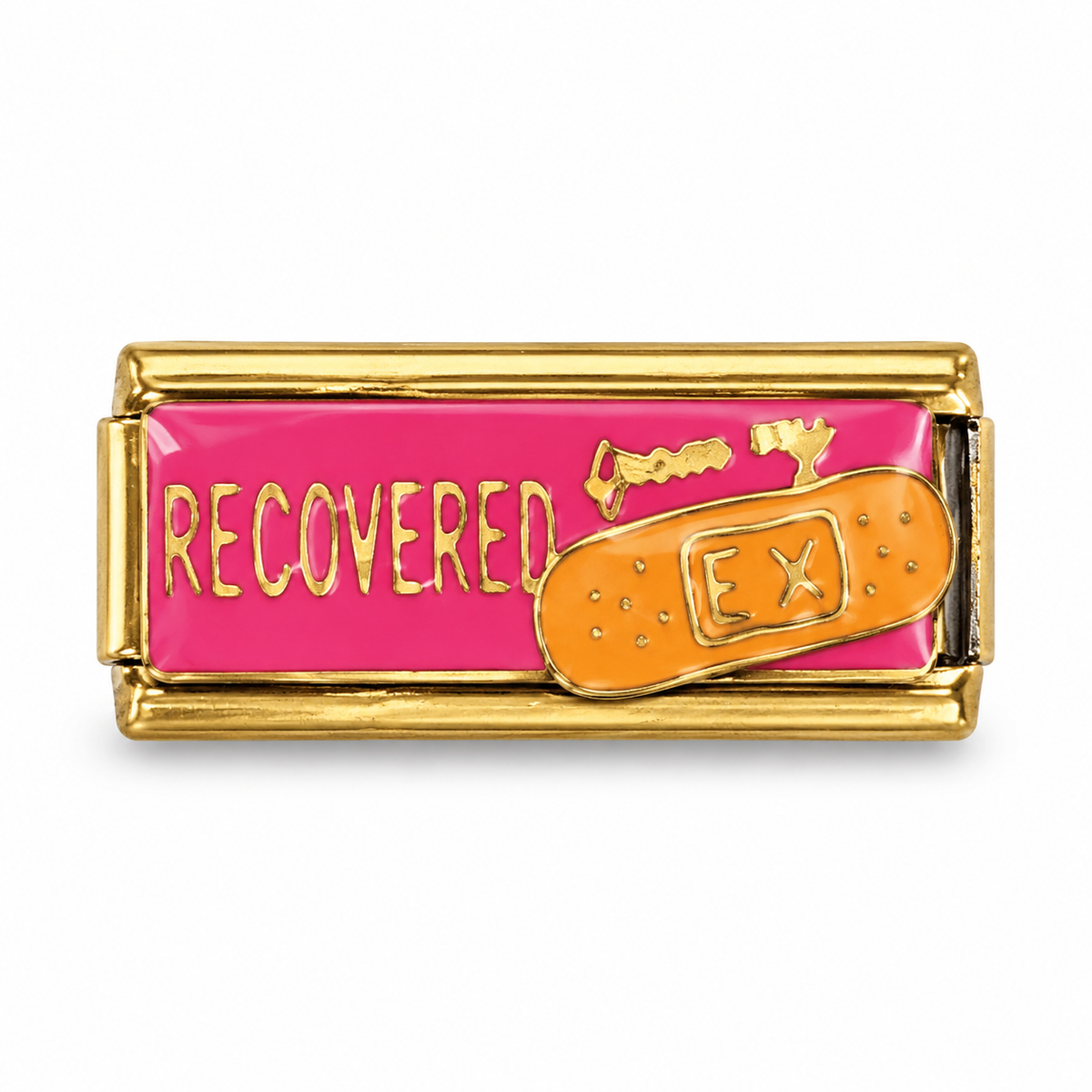 Charm italien Recovered ex - doré