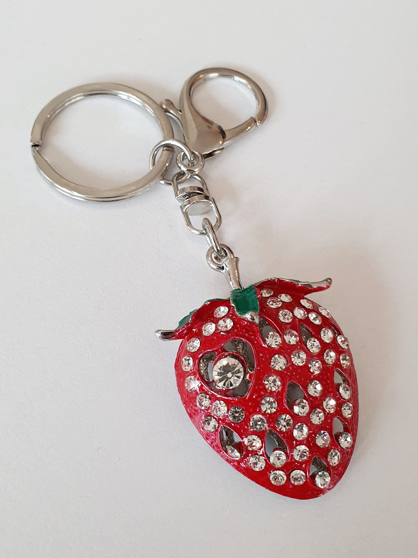 Porte-clés fraise gourmande