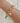 Bracelet maillons ovales - doré