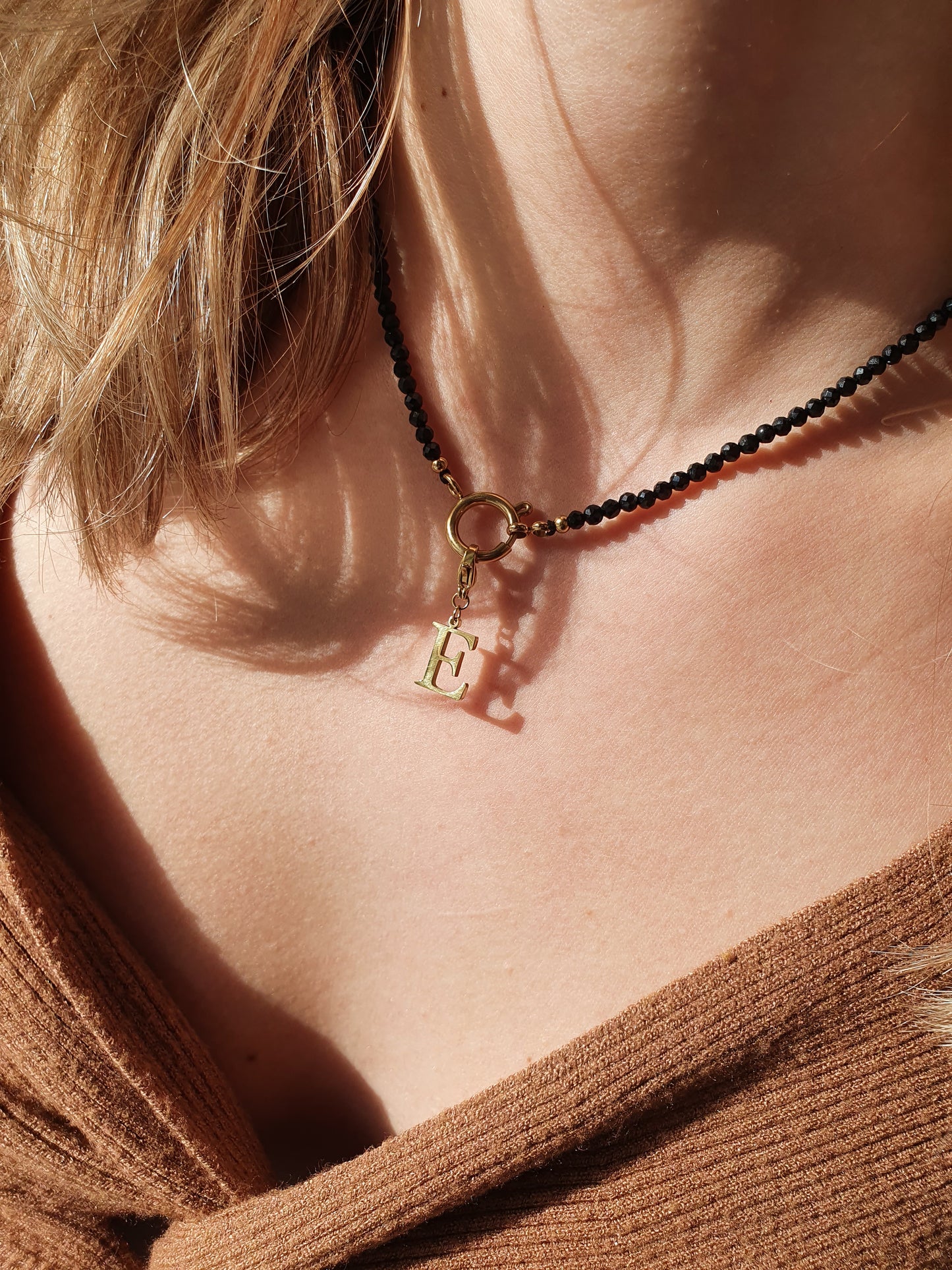 Collier MANOLYA (personnalisable) - doré