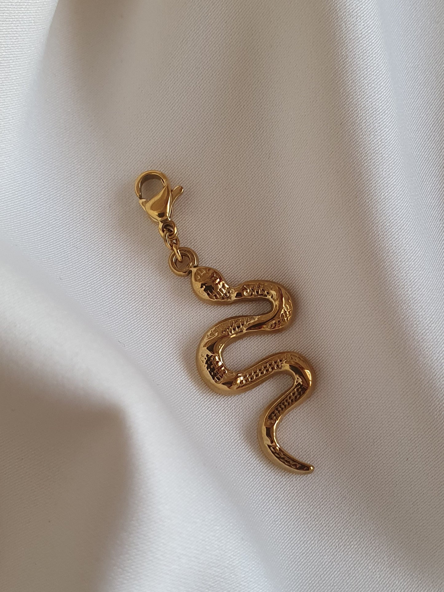 Charm serpent - doré