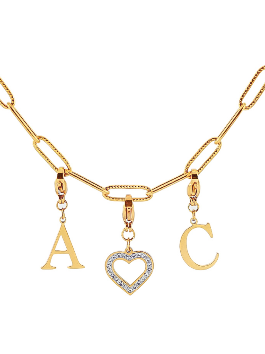 Collier ♡ I love You ♡ - coloris au choix