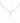 Collier initiale maillons striés - argenté
