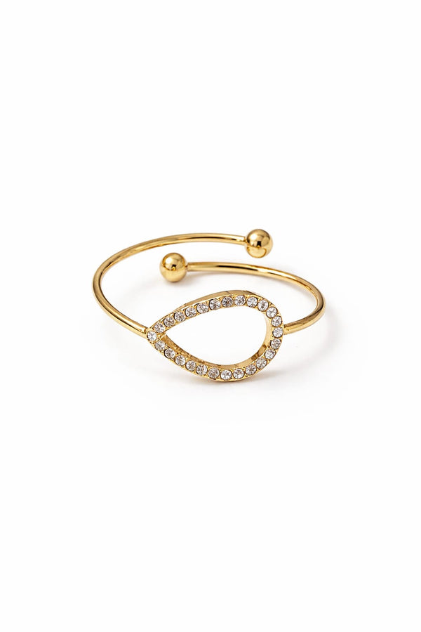 Bague Larme Éternelle - doré
