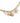 Bracelet breloques coquillages d’été - Doré