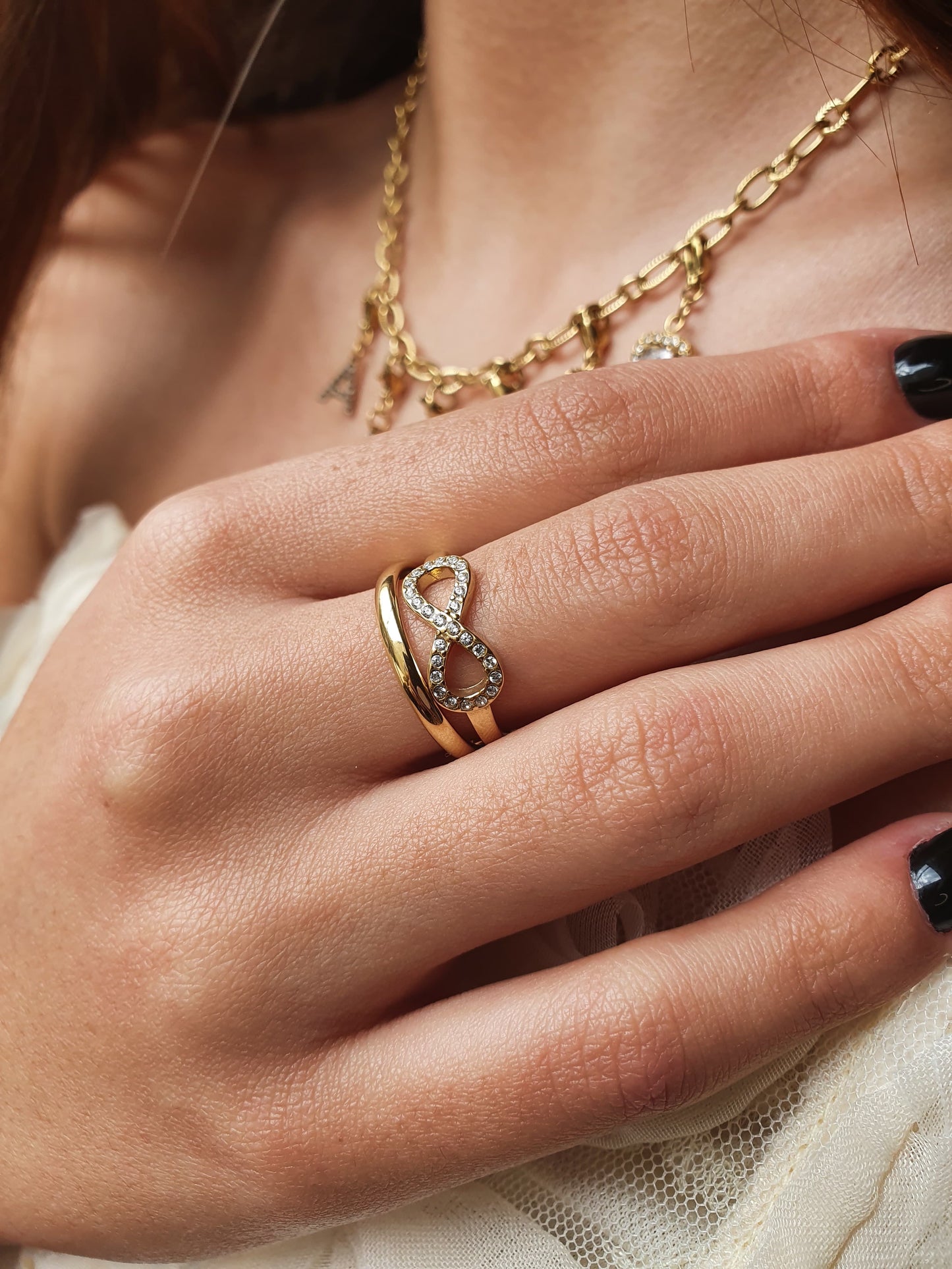 Bague ÉTERNIA - doré