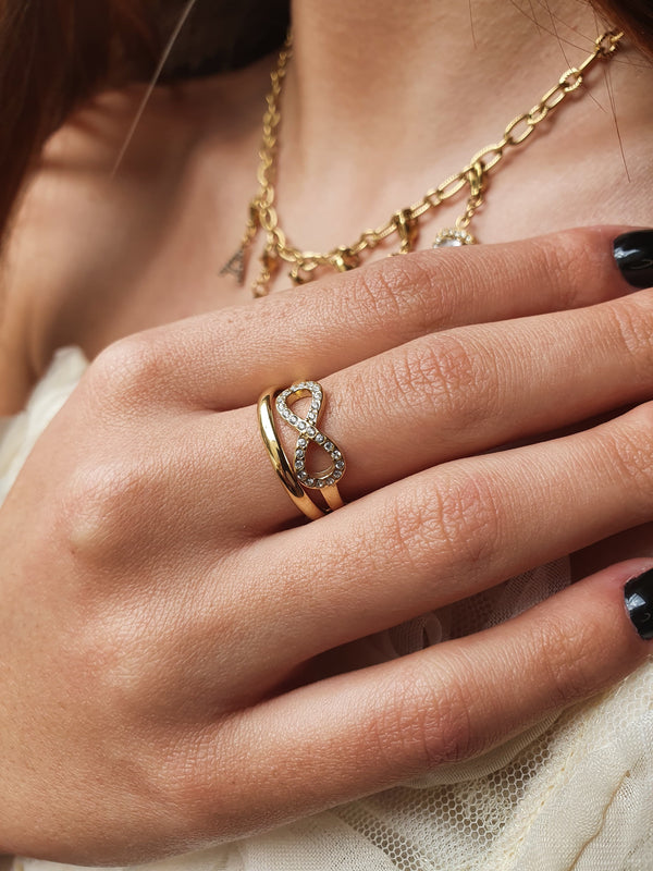 Bague ÉTERNIA - doré