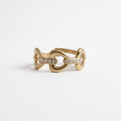 Bague INTERLŸS – doré