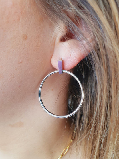 Boucles d'oreilles Wanda - doré