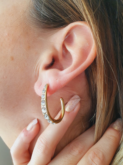 Boucles d'oreilles Ilya - doré