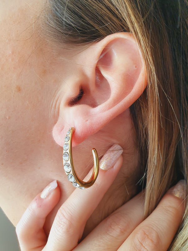 Boucles d'oreilles Ilya - doré
