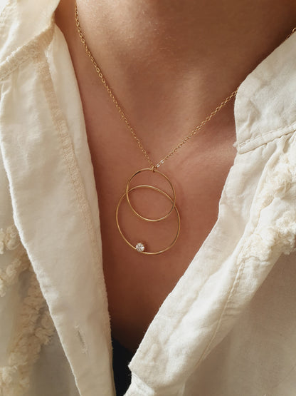Collier ENAH - doré