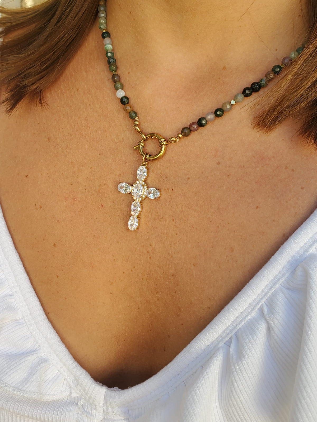 Collier CROIX SIENNE