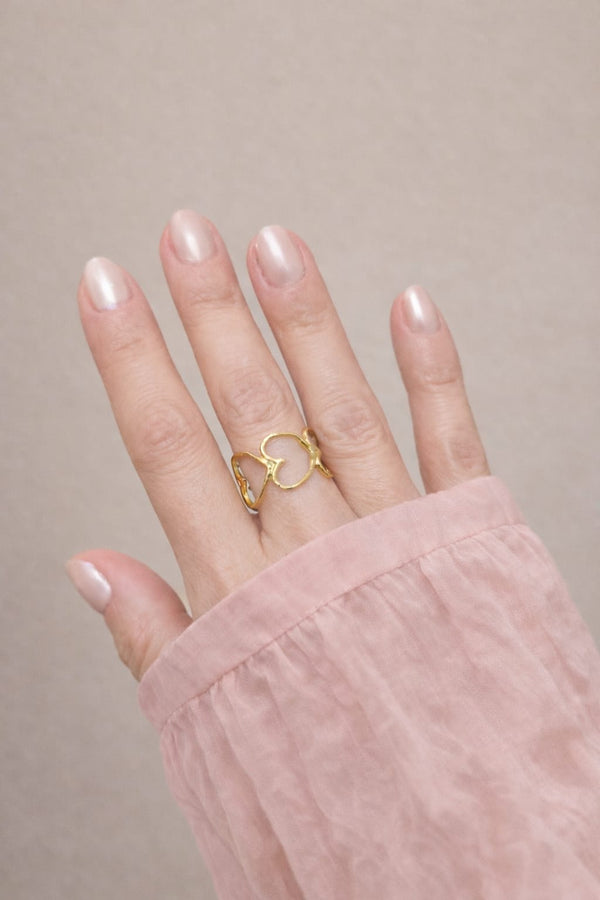 Bague TI AMO – doré