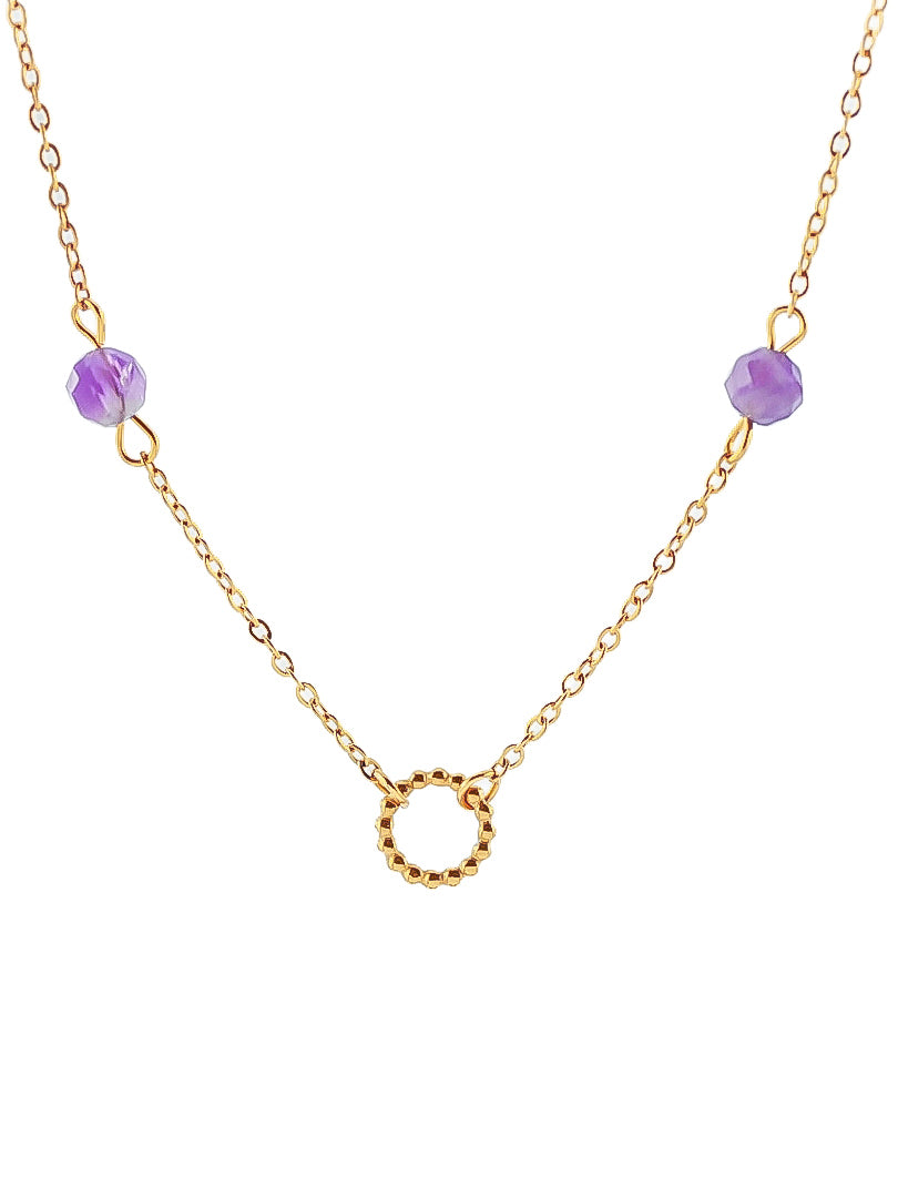 Collier DESIR (personnalisable) - doré