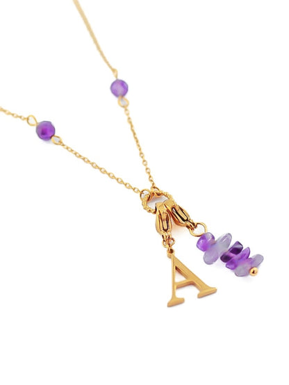 Collier DESIR (personnalisable) - doré