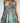 Robe en soie dos nu - vert d’eau