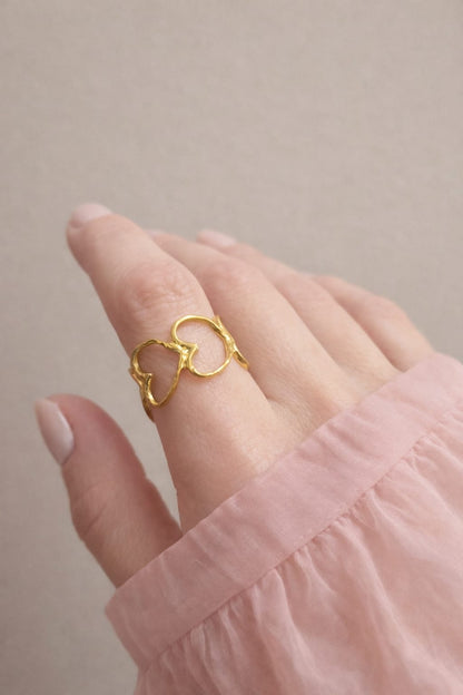 Bague TI AMO – doré