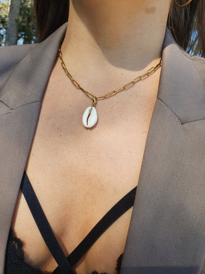 Collier GREAT SHELL - coloris au choix
