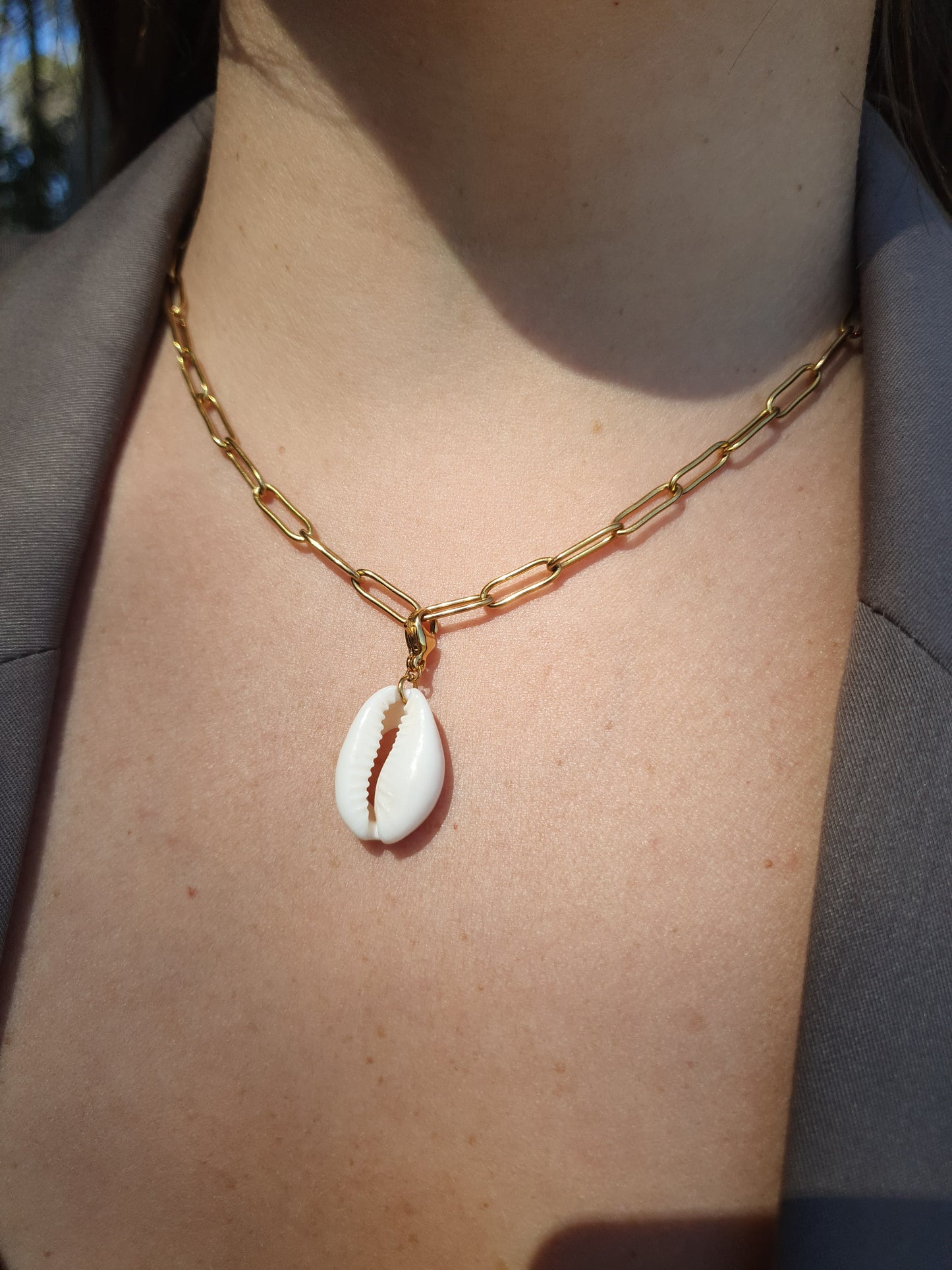 Collier GREAT SHELL - coloris au choix