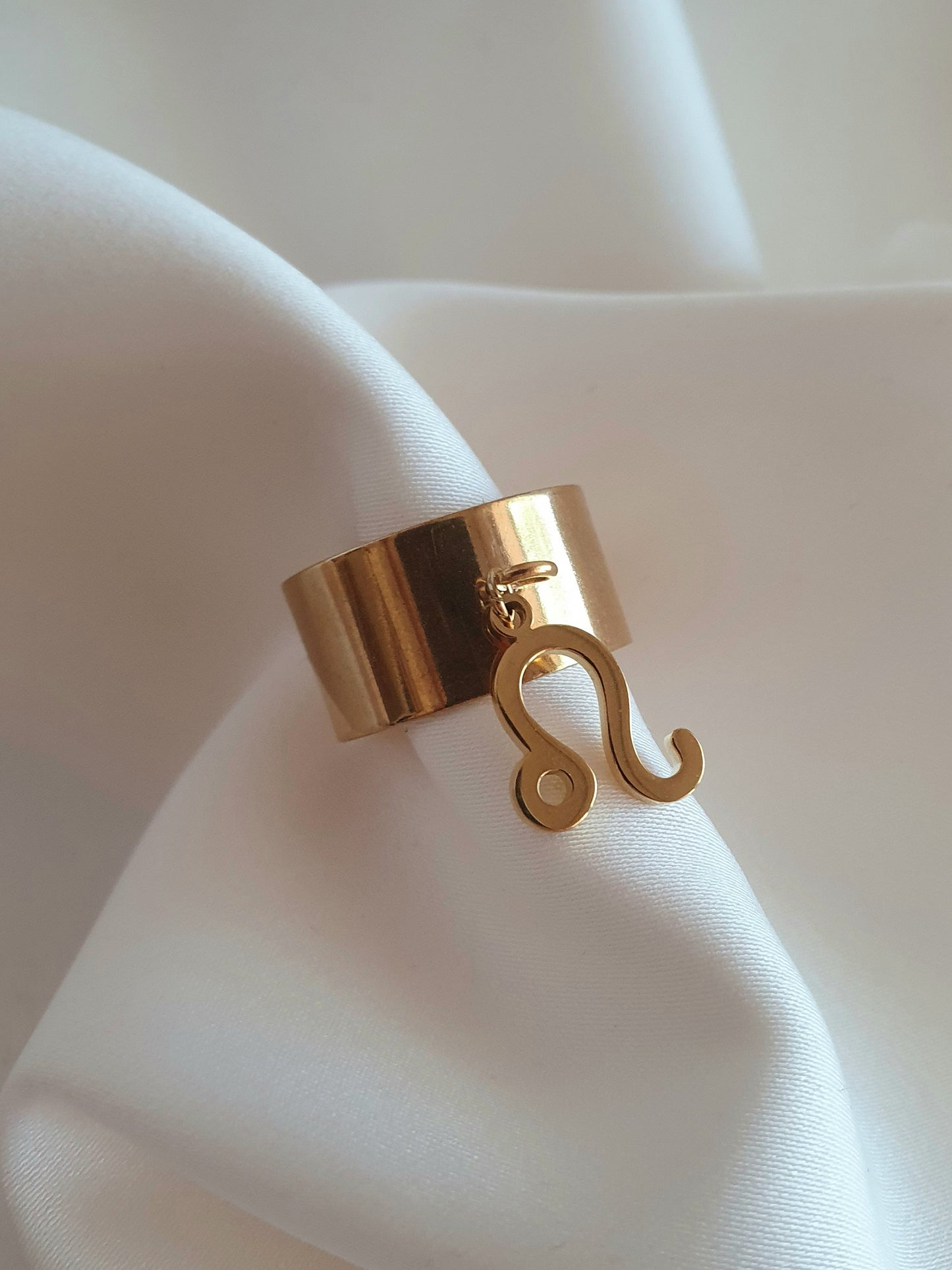 Bague signe astrologique  - doré