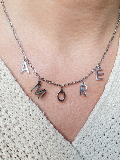 Collier Baby AMORE - coloris au choix