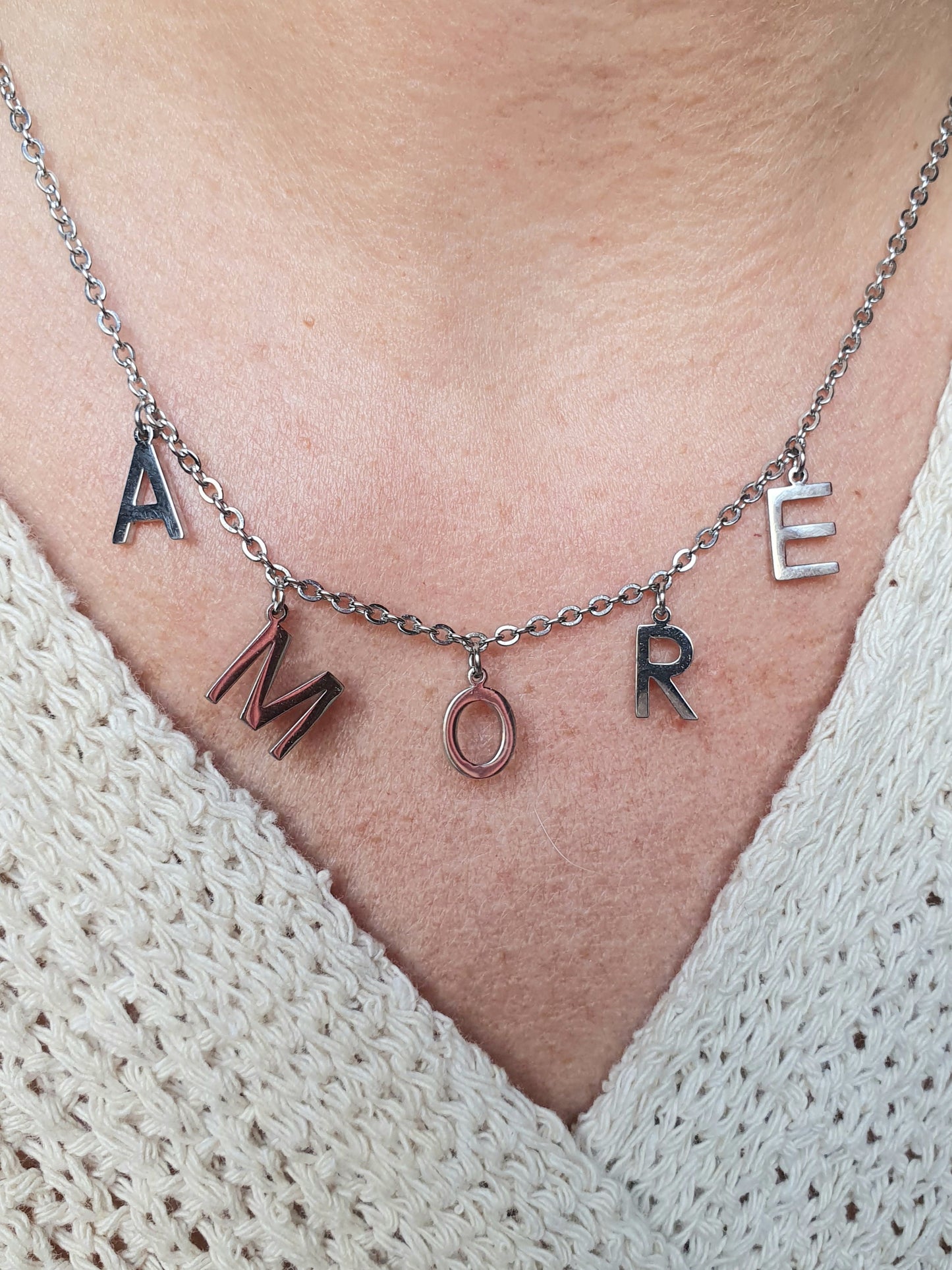 Collier Baby AMORE - coloris au choix