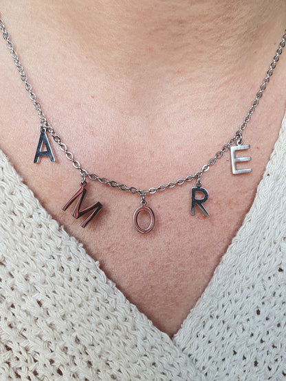 Collier Baby AMORE - coloris au choix