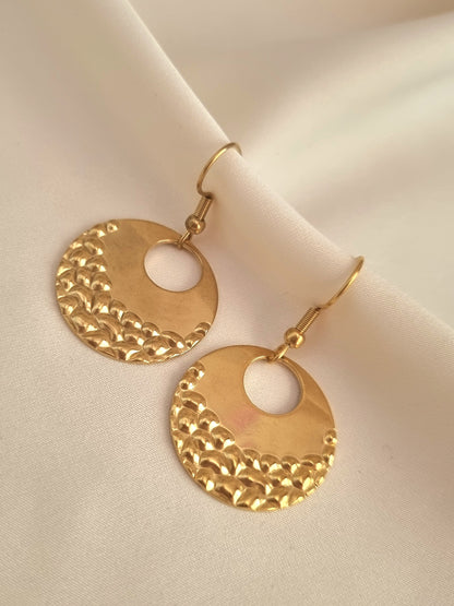 Boucle d'oreilles JUSTINE - doré