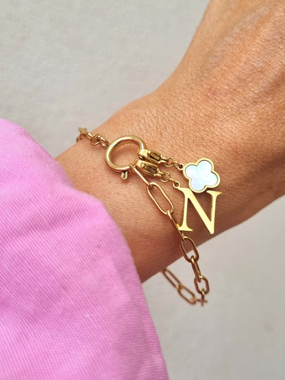 Bracelet PADOVA (personnalisable) - doré