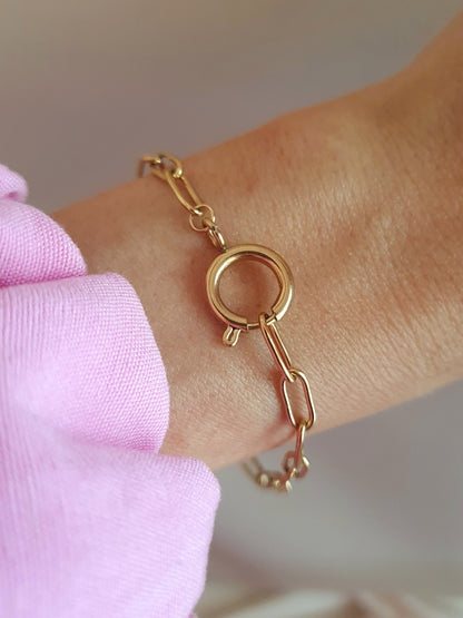 Bracelet PADOVA (personnalisable) - doré