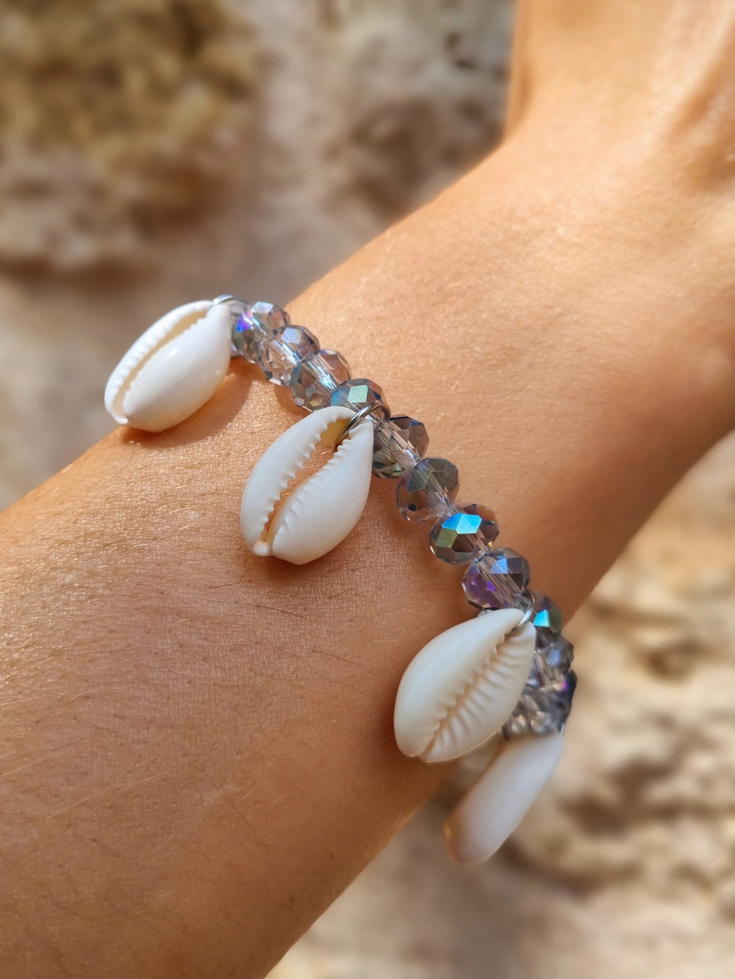 Bracelet BLU SHELL - argenté