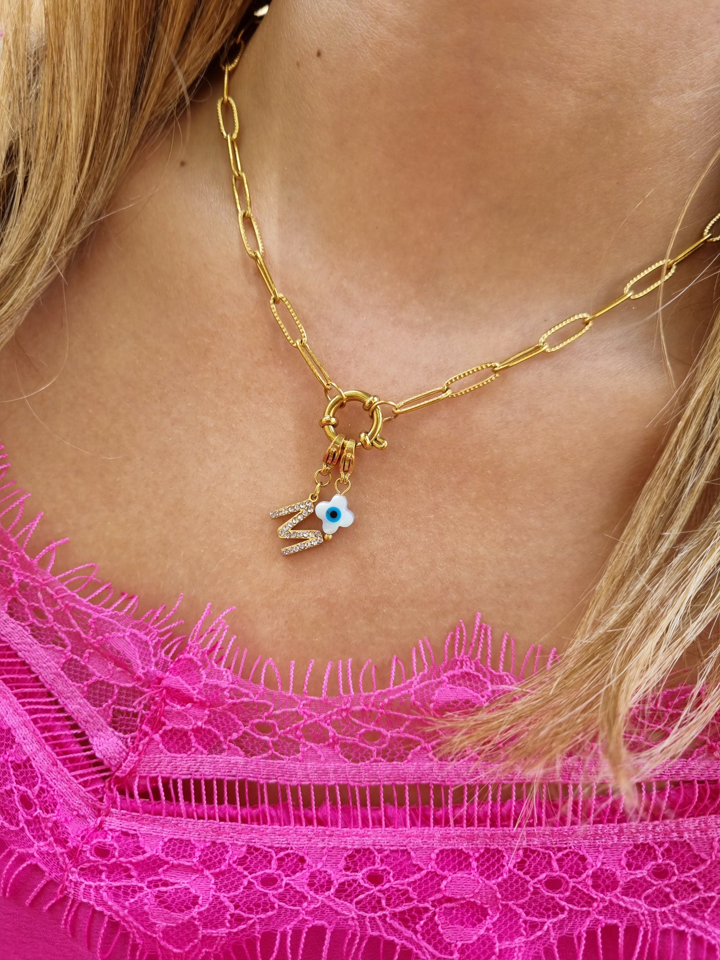 Collier ESSENZA (personnalisable) - doré