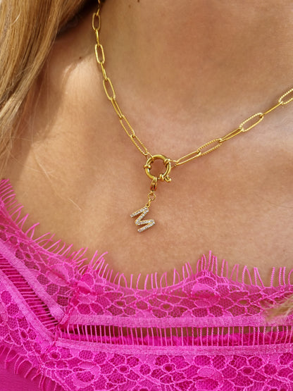 Collier ESSENZA (personnalisable) - doré