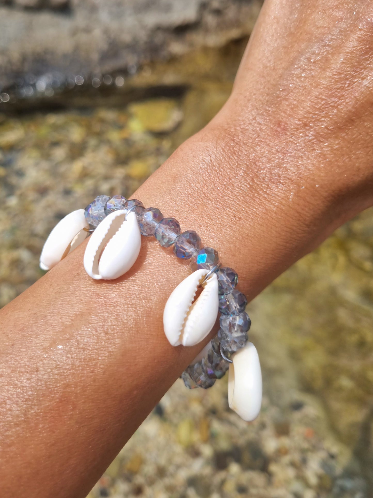 Bracelet BLU SHELL - argenté
