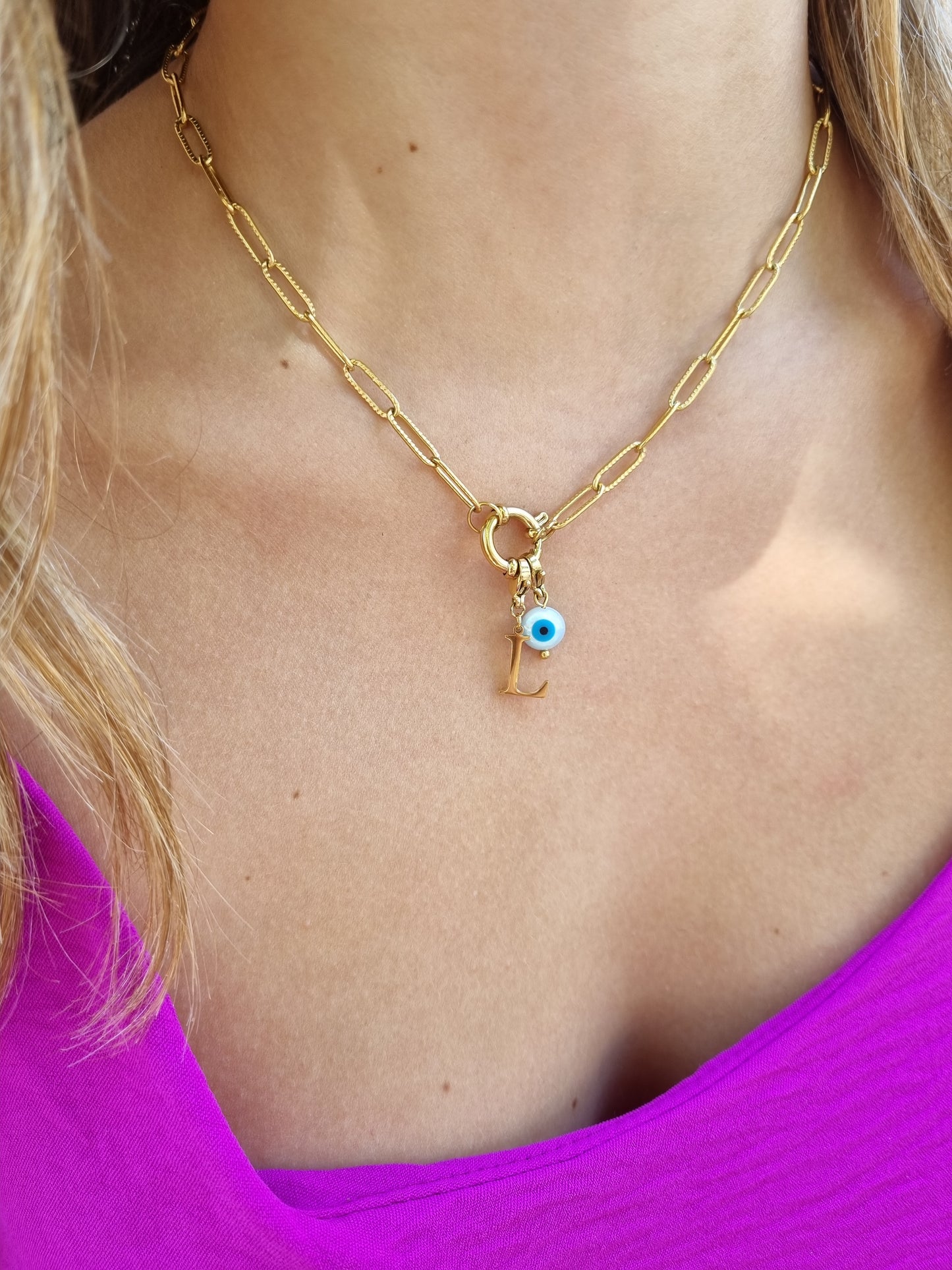 Collier ESSENZA (personnalisable) - doré