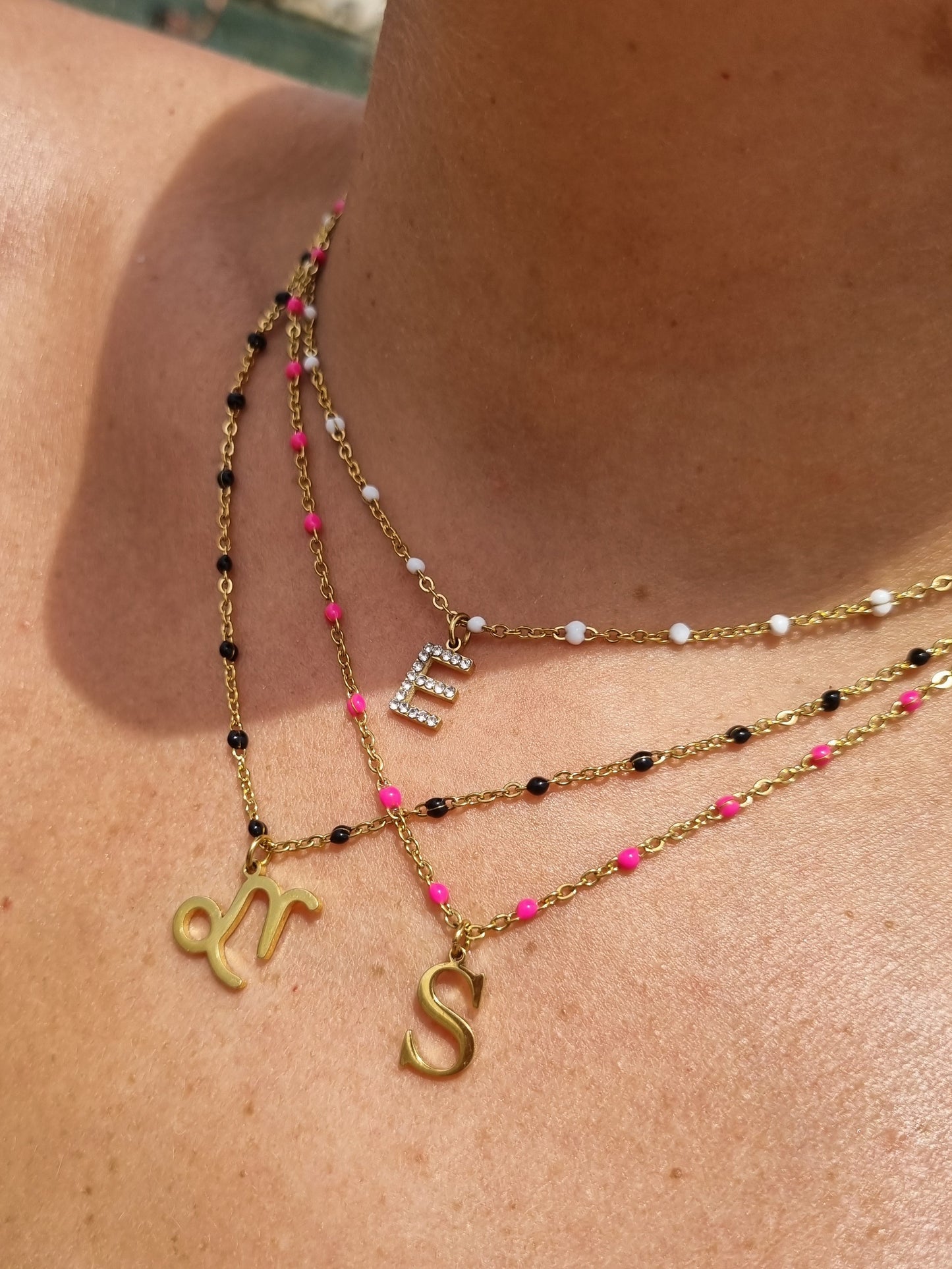 Collier HENA (personnalisable) - doré