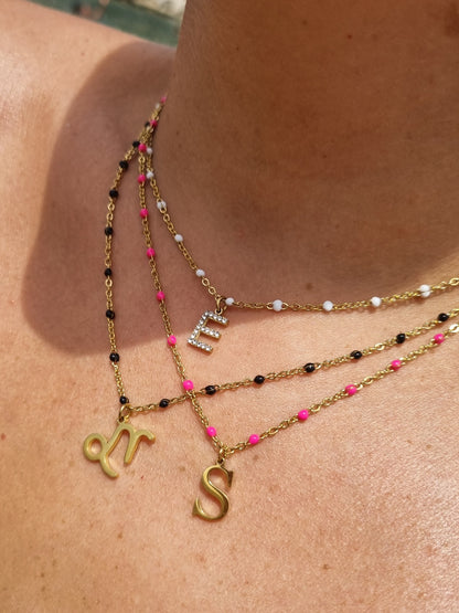 Collier HENA (personnalisable) - doré