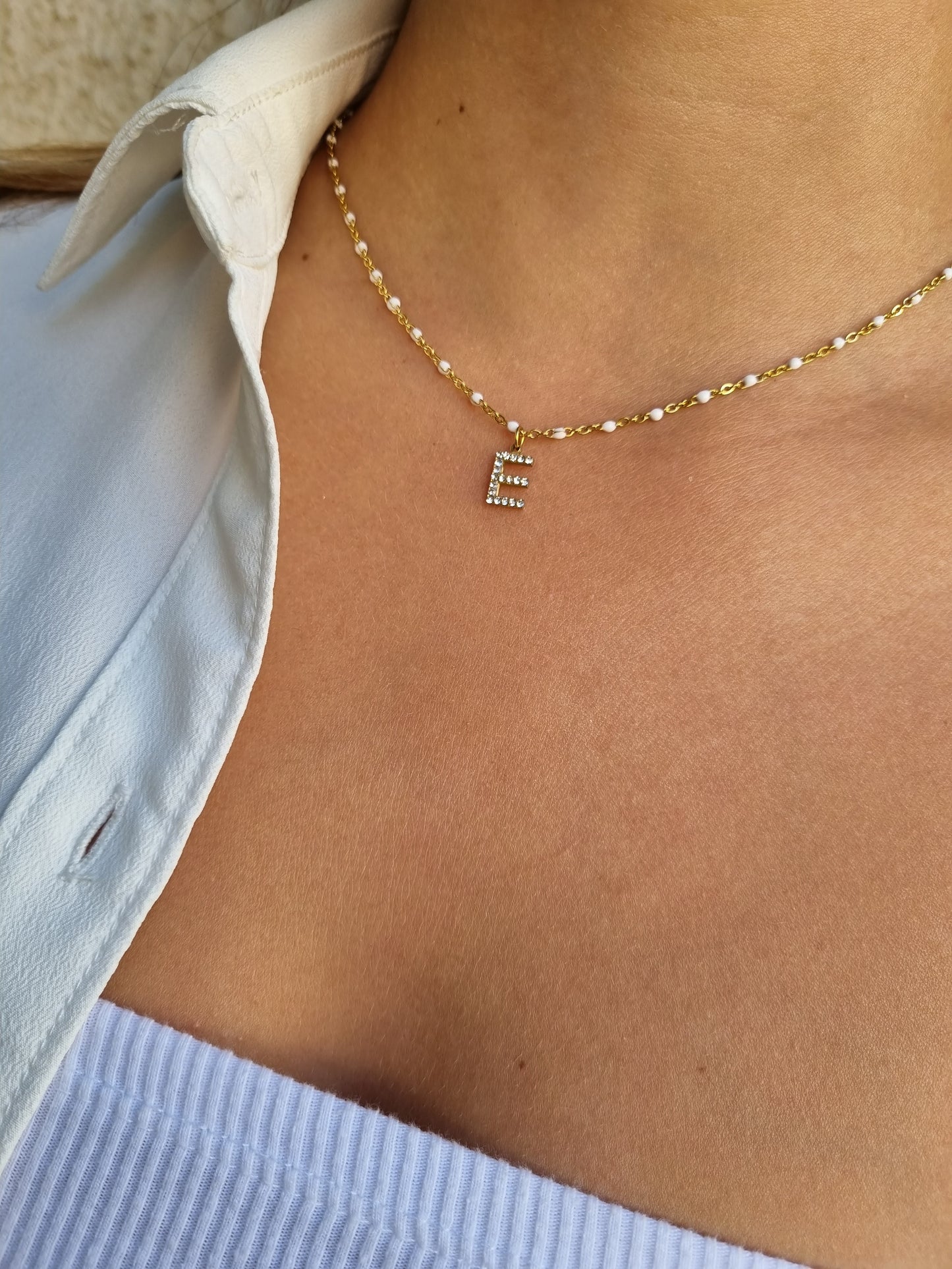 Collier HENA (personnalisable) - doré