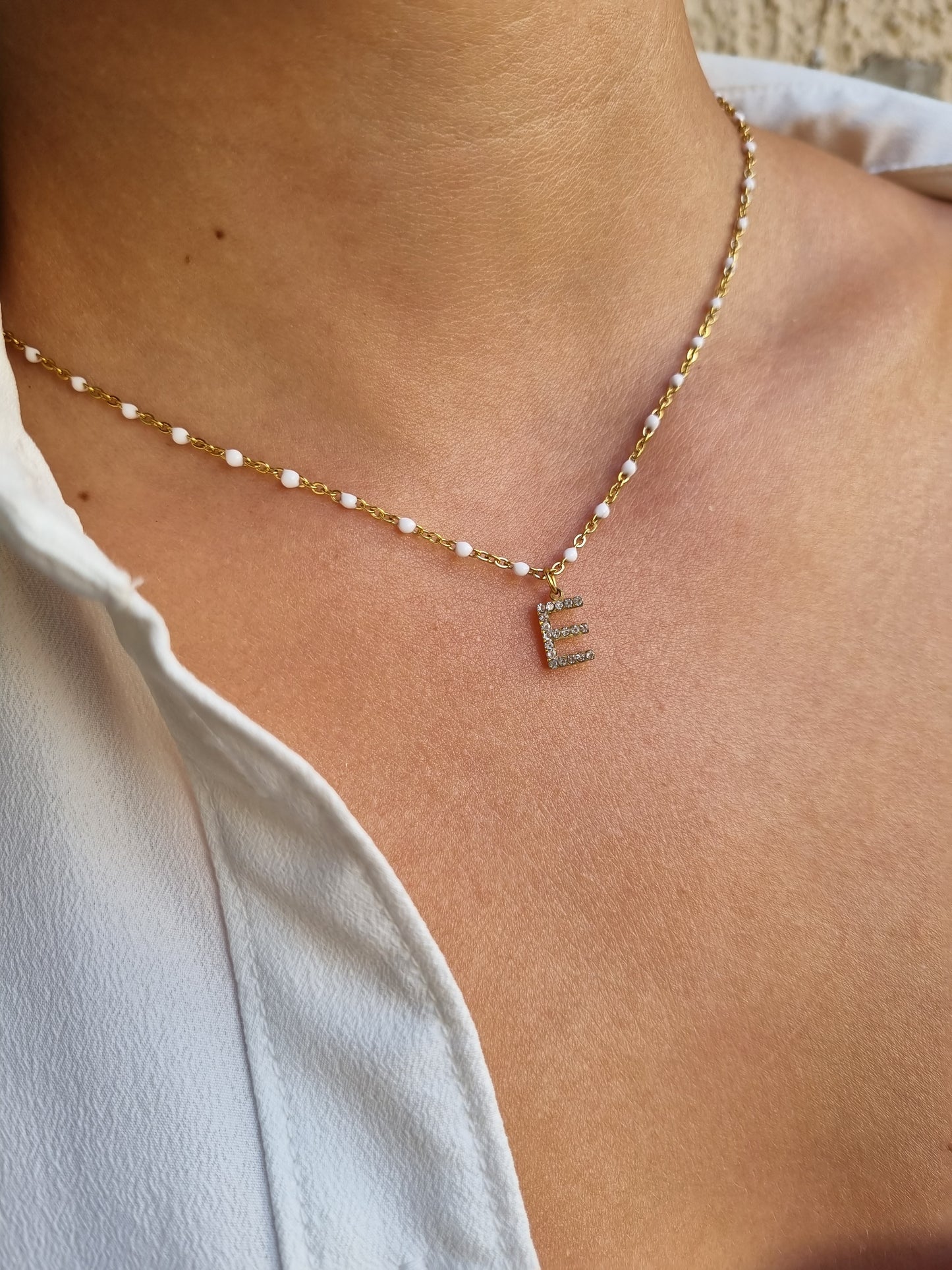 Collier HENA (personnalisable) - doré