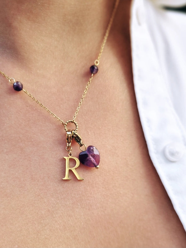 Collier DESIR (personnalisable) - doré