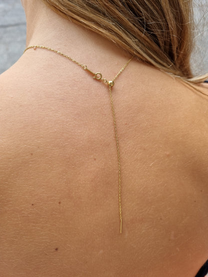 Collier Baby "Toi & Moi" - zircons/doré