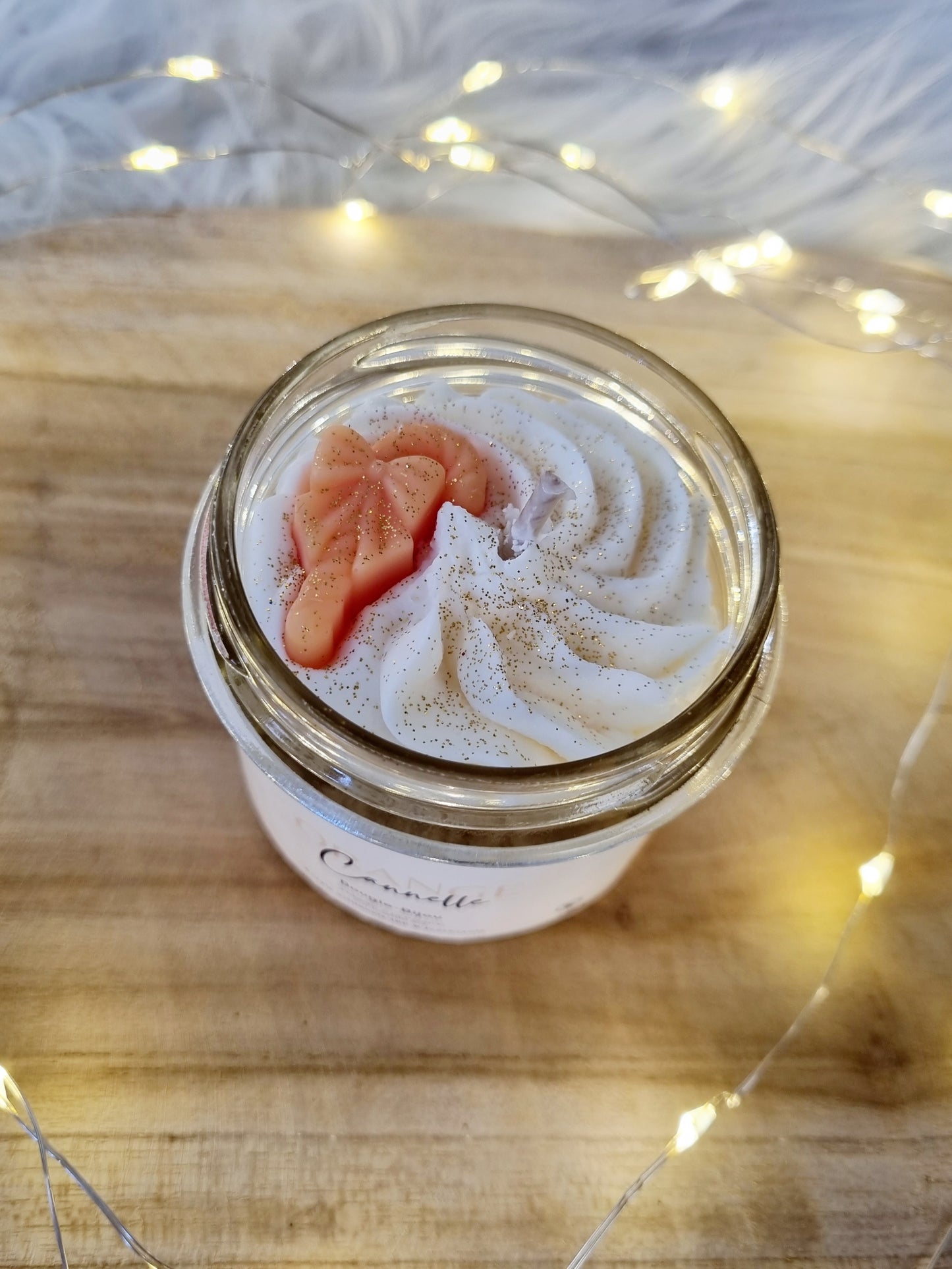Bougie-Bijou gourmande - Orange cannelle