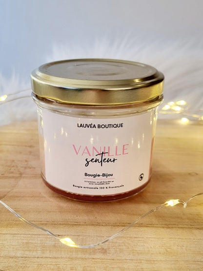 Bougie-Bijou gourmande - Vanille