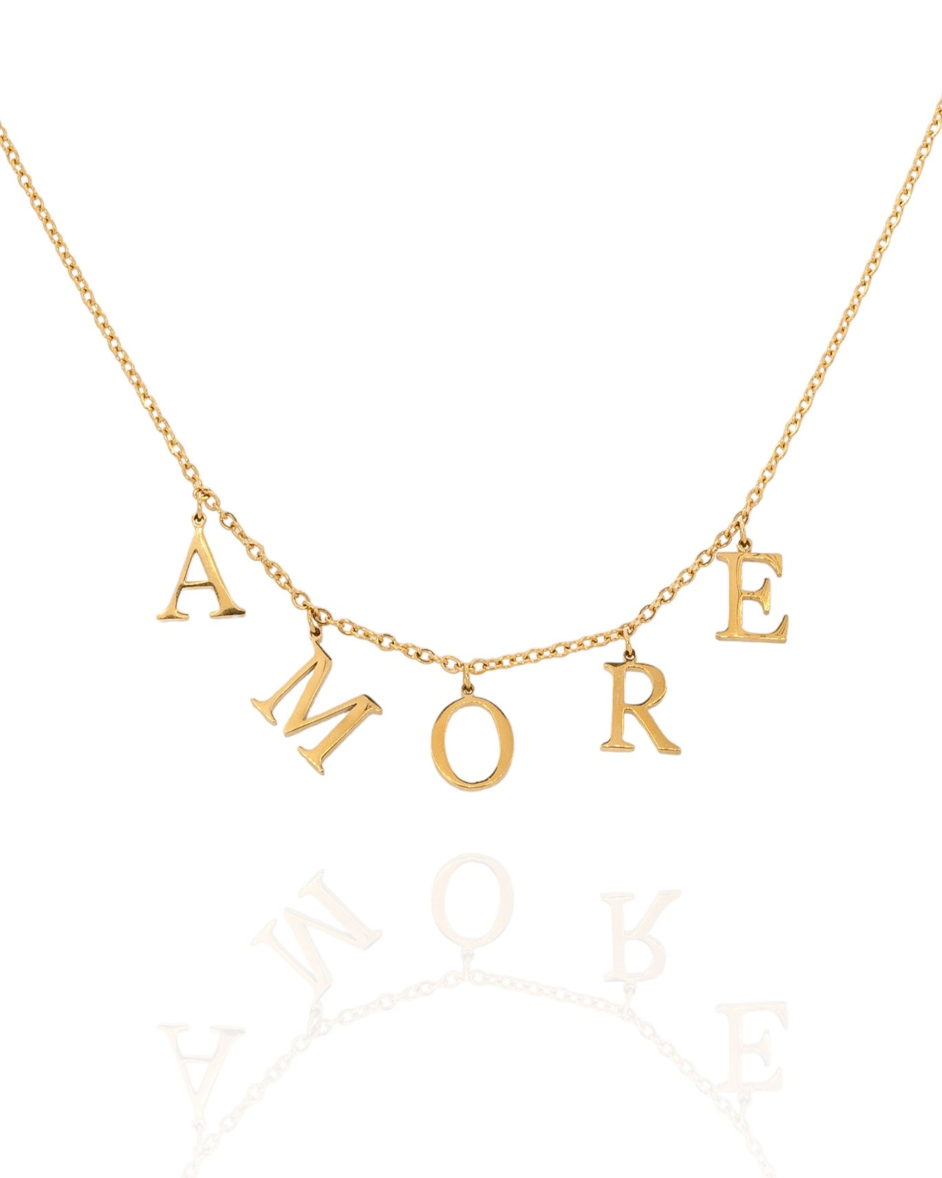 Collier AMORE - doré