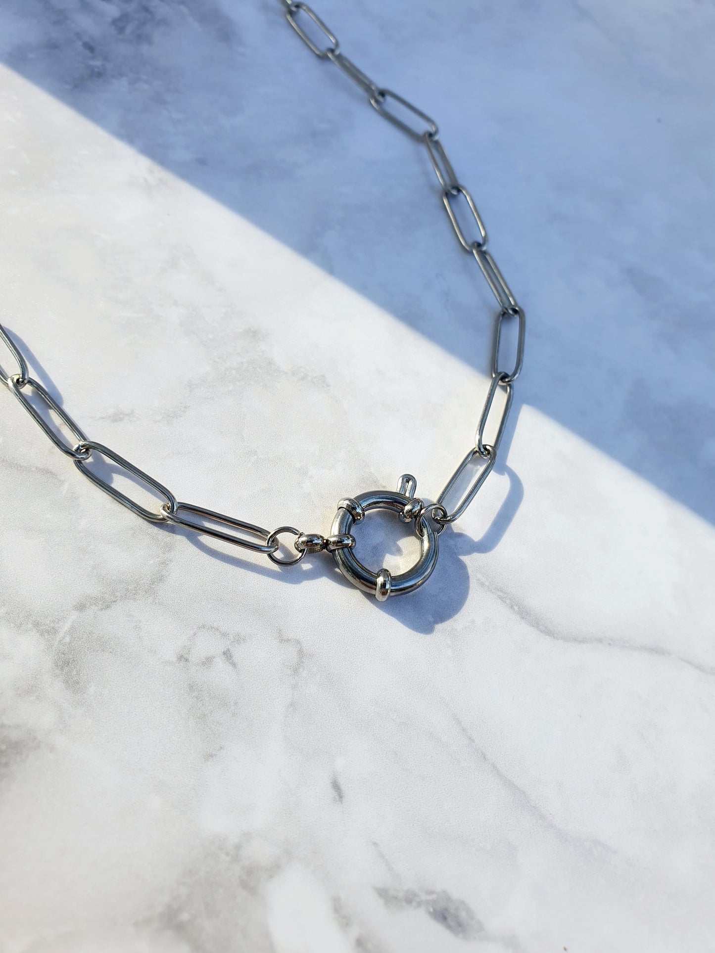 Collier ALEXA (personnalisable) - argenté