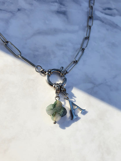 Collier ALEXA (personnalisable) - argenté